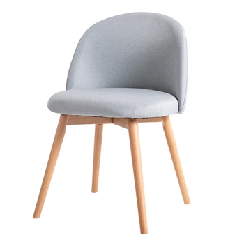 Nordic chair solid wood fabric simple dining chair makeup stool subnet red back home study desk chair
Nordic chair solid wood fabric simple dining chair makeup stool subnet red back home study desk chair