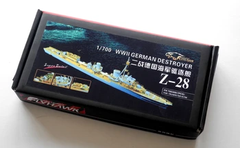 FLYHAWK Trumpet 05790 German Z-28 destroyer 1/700 with FH700309 super change PE Assembly model Retrofit parts Warship
FLYHAWK Trumpet 05790 German Z-28 destroyer 1/700 with FH700309 super change PE Assembly model Retrofit parts Warship