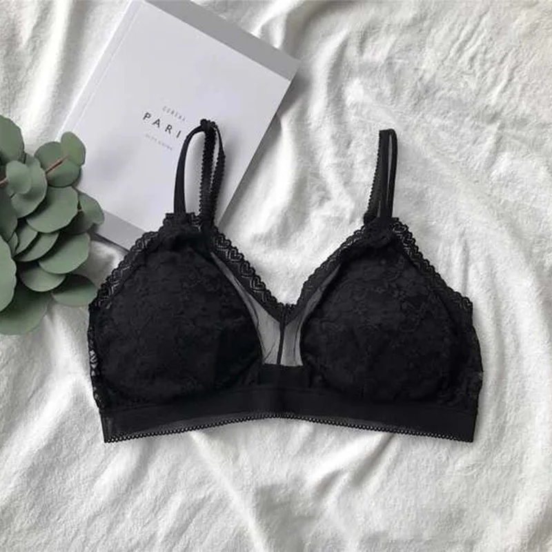 Women Lace Lingerie Underwear Sexy Bra Casual Lace Bralette Padded Bra Stretch Brassiere Fashion Wireless Bra
Women Lace Lingerie Underwear Sexy Bra Casual Lace Bralette Padded Bra Stretch Brassiere Fashion Wireless Bra