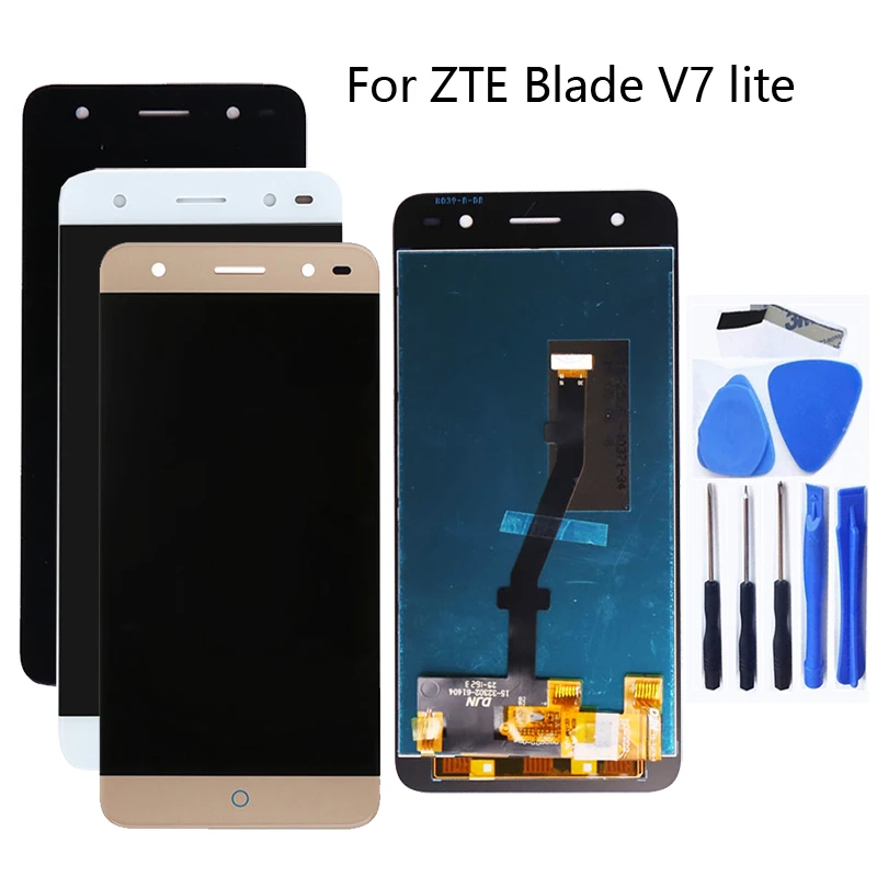 5.0" for ZTE Blade V7 Lite LCD Display + Touch Screen digitizer component replacement for ZTE Blade V6 plus Display Repair kit
5.0" for ZTE Blade V7 Lite LCD Display + Touch Screen digitizer component replacement for ZTE Blade V6 plus Display Repair kit