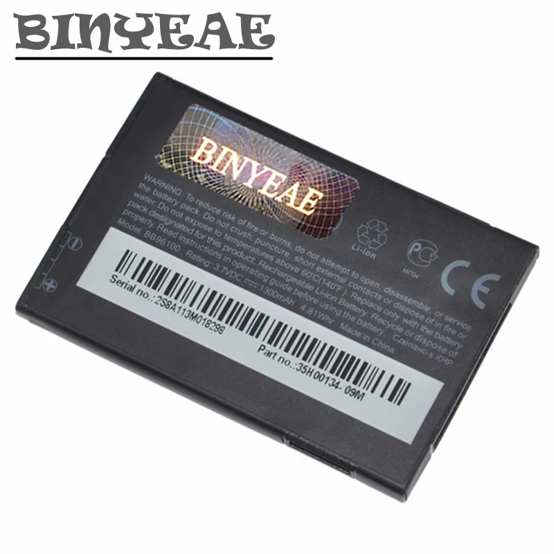 BINYEAE BB96100 Battery For HTC Wildfire A3333 A3366 A3360 A3380 T-Mobile G2 G8 G6 A6363 A6390 Batteries
BINYEAE BB96100 Battery For HTC Wildfire A3333 A3366 A3360 A3380 T-Mobile G2 G8 G6 A6363 A6390 Batteries
