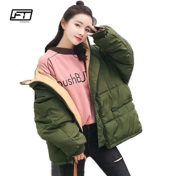 Fitaylor 2018 Winter Large Size Loose Jacket Women Short Paragraph Thick Hoode Parka Cotton Black Padded Jackets Female Coat
Fitaylor 2018 Winter Large Size Loose Jacket Women Short Paragraph Thick Hoode Parka Cotton Black Padded Jackets Female Coat