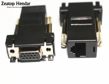 100Pcs VGA Extender Female to LAN CAT5 CAT6 RJ45 Network Cable Female Adapter Connector
100Pcs VGA Extender Female to LAN CAT5 CAT6 RJ45 Network Cable Female Adapter Connector