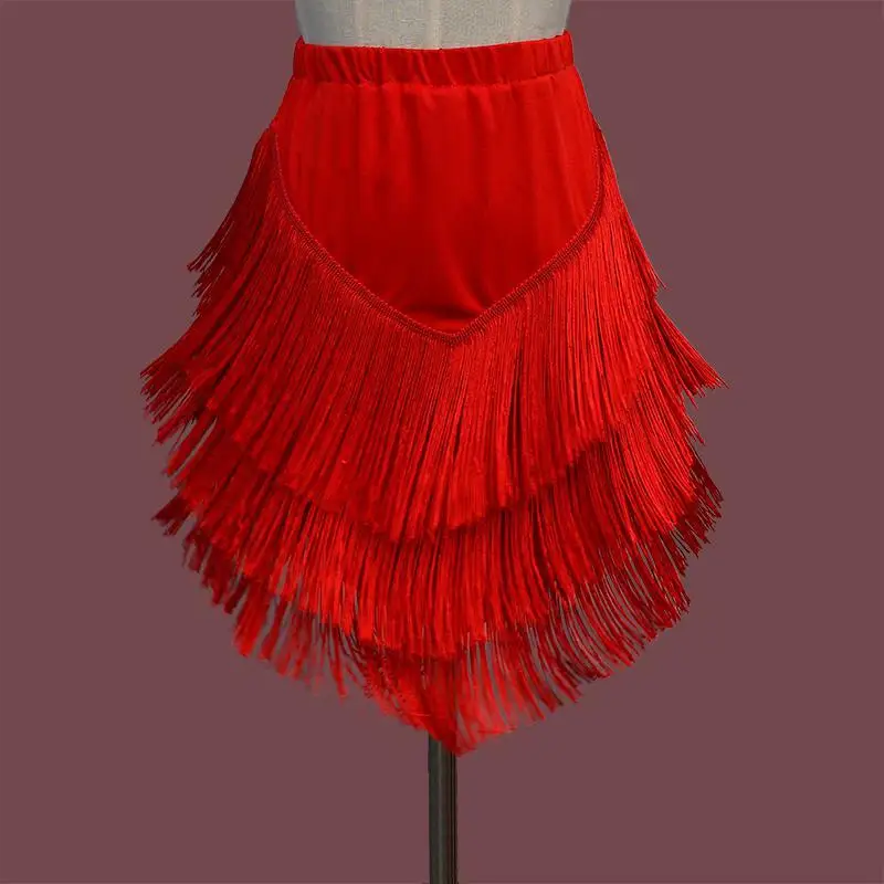 2019 Latin Dance Skirt Women Sexy Split Black Tassel Fringe Skirts Ladies Samba Salsa Cha Practice Performance Dancing Clothes
2019 Latin Dance Skirt Women Sexy Split Black Tassel Fringe Skirts Ladies Samba Salsa Cha Practice Performance Dancing Clothes
