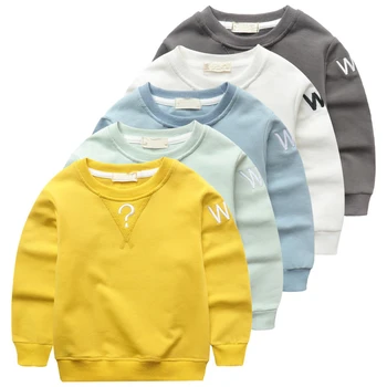 Autumn Baby Boys Sweatshirt Girls Hoodies Candy Color Kids Letter T Shirt Cotton Long Sleeve Tops Outwear Children Clothes
Autumn Baby Boys Sweatshirt Girls Hoodies Candy Color Kids Letter T Shirt Cotton Long Sleeve Tops Outwear Children Clothes