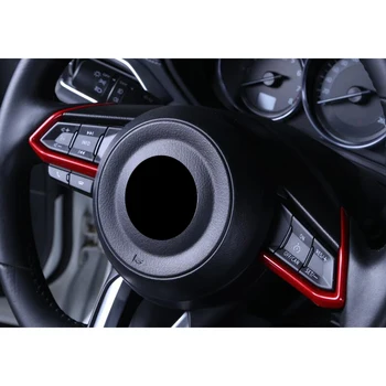 For Mazda CX-3 CX-5 2017 2018 2019 ABS Red Inner Button Steering Wheel Panel Cover Trim Console Decoration Molding Accessories 2
For Mazda CX-3 CX-5 2017 2018 2019 ABS Red Inner Button Steering Wheel Panel Cover Trim Console Decoration Molding Accessories 2