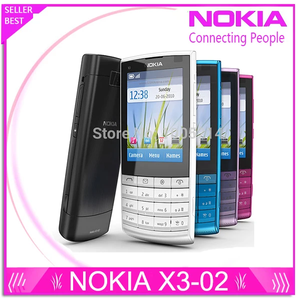 Original Nokia X3-02 3G Mobile Phone 5.0MP with Russian Keyboard 5 Colors In Stock refurbished
Original Nokia X3-02 3G Mobile Phone 5.0MP with Russian Keyboard 5 Colors In Stock refurbished