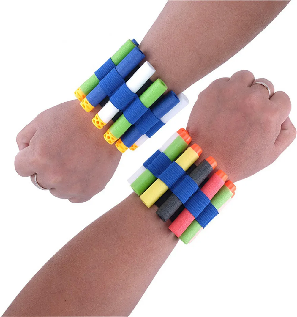 Toys for Wristband Quick Reload Clips Foam Wristband Bracelet for Nerf N-Strike Elite Serie Series interesting toys for children
Toys for Wristband Quick Reload Clips Foam Wristband Bracelet for Nerf N-Strike Elite Serie Series interesting toys for children