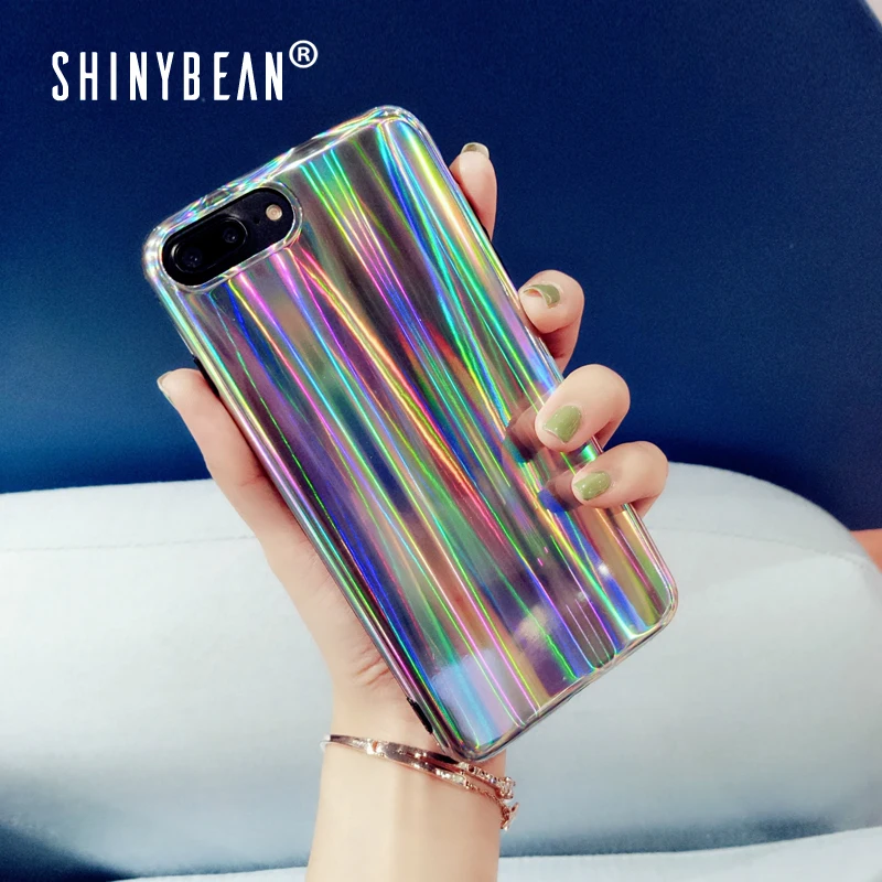 ShinyBean Bling Laser Rainbow Shining Phone Cases For iPhone 8 Colourful Glitter Silicone Cover For iPhone 6 6S 7 8 Plus Cases
ShinyBean Bling Laser Rainbow Shining Phone Cases For iPhone 8 Colourful Glitter Silicone Cover For iPhone 6 6S 7 8 Plus Cases