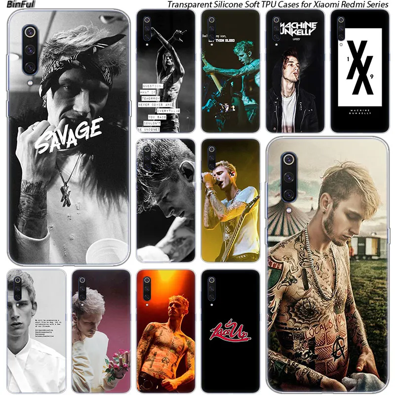 MGK Machine Gun kelly Silicone Case For Xiaomi Pocophone F1 9T 9 9SE 8 A2 Lite A1 A2 Mix3 Redmi K20 7A Note 4 4X 5 6 7 Pro S2
MGK Machine Gun kelly Silicone Case For Xiaomi Pocophone F1 9T 9 9SE 8 A2 Lite A1 A2 Mix3 Redmi K20 7A Note 4 4X 5 6 7 Pro S2