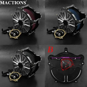 Motorcycle Aluminum Air Cleaner Intake Grey/Red/Blue Air Filter For Harley Dyna 2000-16 17 Touring 2000-2006 07 Softail 2000-15
Motorcycle Aluminum Air Cleaner Intake Grey/Red/Blue Air Filter For Harley Dyna 2000-16 17 Touring 2000-2006 07 Softail 2000-15