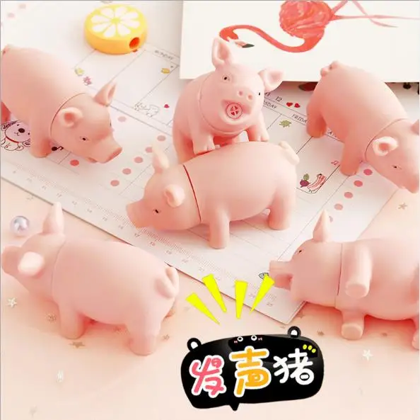6PCS/SET Korea Ins Japan Lovely Cartoon Mini-Pink Piggy Vivid Scream Pig Vent Toy Doll Sound Stress Squeezing Action figure Doll
6PCS/SET Korea Ins Japan Lovely Cartoon Mini-Pink Piggy Vivid Scream Pig Vent Toy Doll Sound Stress Squeezing Action figure Doll