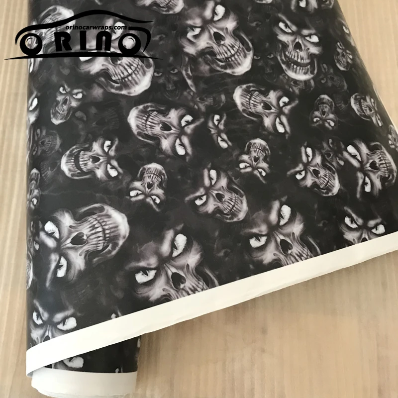 Skull Car Sticker Vinyl Film-6
