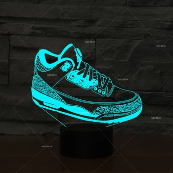 Sports shoes 3d design illusion night lights 7 colors birthday presents as athletes Activity prizes boys girls room decor
Sports shoes 3d design illusion night lights 7 colors birthday presents as athletes Activity prizes boys girls room decor