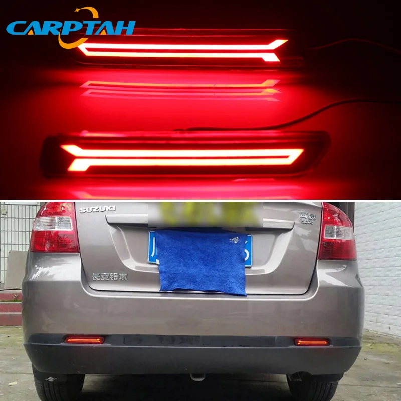 2 шт. светодиодный задний противотуманный фонарь для Suzuki Vitara 2015 2016 2017 2018