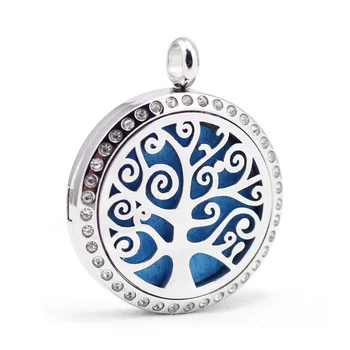 30mm stainless steel tree of life aroma aromatherapy essential oil diffuser necklace
30mm stainless steel tree of life aroma aromatherapy essential oil diffuser necklace