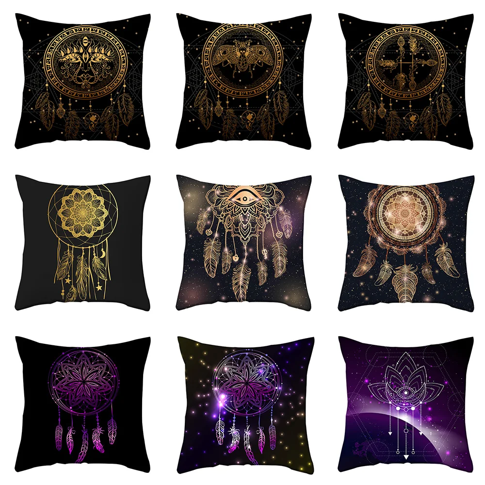 ZEIMON Bohemia Styles Cotton Linen Cushion Cover Dream Catcher Printed Pillow Covers No Filling Home Decoration For waiist Sofa
ZEIMON Bohemia Styles Cotton Linen Cushion Cover Dream Catcher Printed Pillow Covers No Filling Home Decoration For waiist Sofa