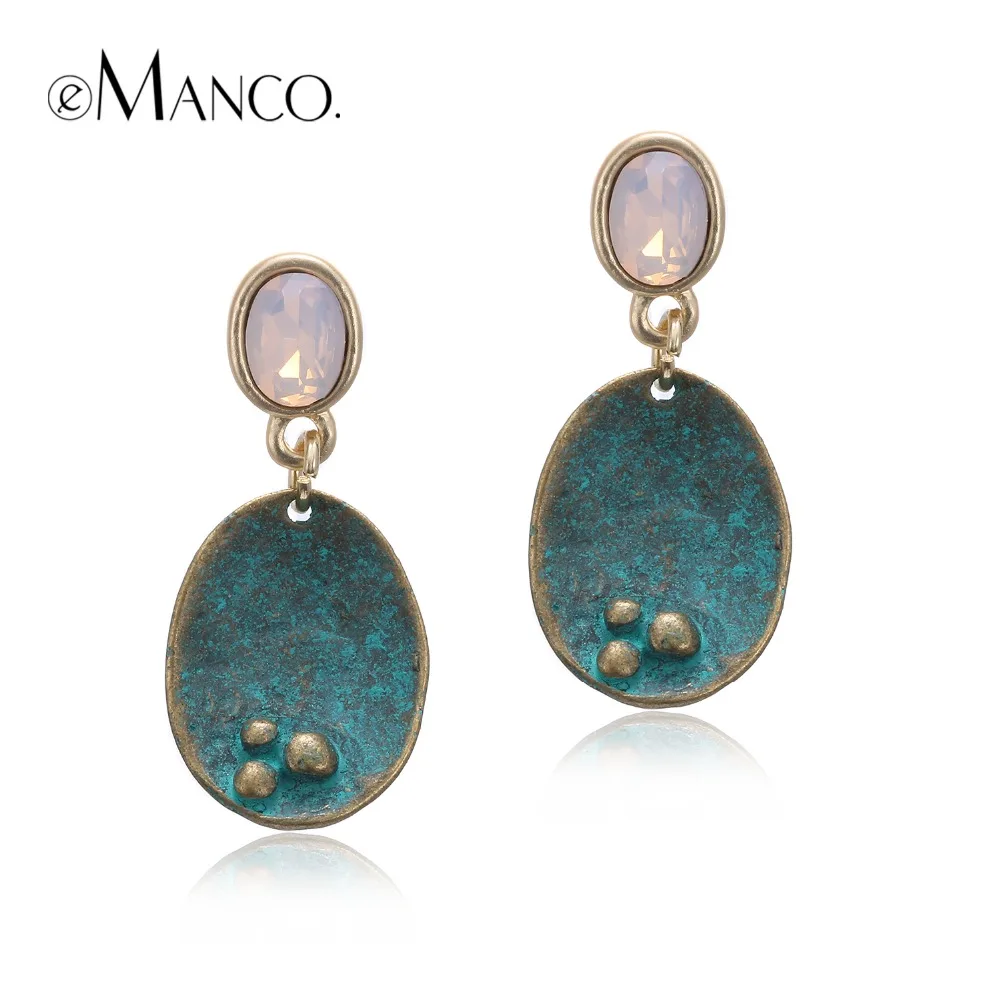 eManco Vintage Drop Dangle Opal Earrings for Women Crystal Antique Geometric Pendant Ear Brand 2018 New Summer Style
eManco Vintage Drop Dangle Opal Earrings for Women Crystal Antique Geometric Pendant Ear Brand 2018 New Summer Style