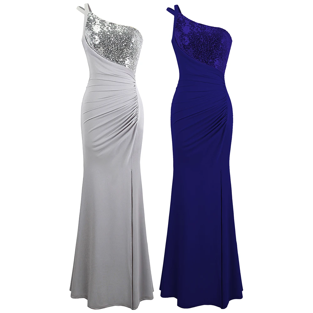 Angel-fashions Women's Elegant One Shoulder Evening Dress Long Sequin Splicing Pleated Formal Party Gown Mother Gift Dress 399
Angel-fashions Women's Elegant One Shoulder Evening Dress Long Sequin Splicing Pleated Formal Party Gown Mother Gift Dress 399