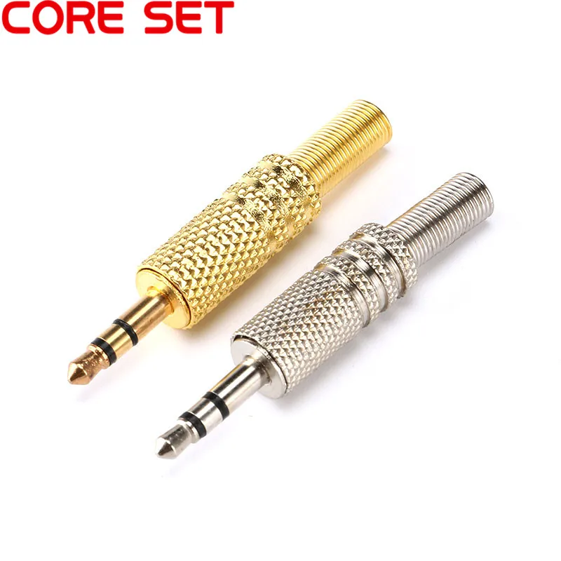 10PCS/set 3.5mm Gold Silver Plated Headphone RCA plug Audio Connector RCA Audio Plug Jack Stereo Headset Dual Track Headphone
10PCS/set 3.5mm Gold Silver Plated Headphone RCA plug Audio Connector RCA Audio Plug Jack Stereo Headset Dual Track Headphone