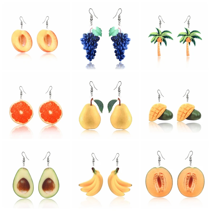 Rinhoo Long Earring For Women New Fashion Statement Cute Fruit Drop Earrings Multiple Style Cute Fruit Drop Earring Jewelry Gift
Rinhoo Long Earring For Women New Fashion Statement Cute Fruit Drop Earrings Multiple Style Cute Fruit Drop Earring Jewelry Gift