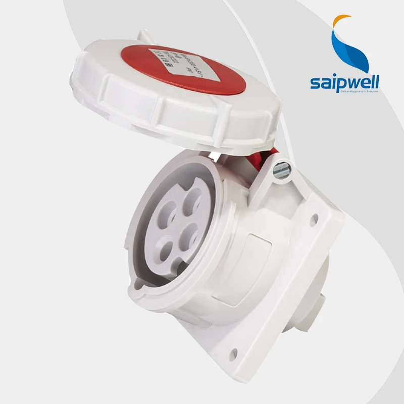 Wholesale Saipwell 3P (2P+E) 400V 16A EN / IEC 60309-2 proof ac power socket female female socket Industrial use SP222
Wholesale Saipwell 3P (2P+E) 400V 16A EN / IEC 60309-2 proof ac power socket female female socket Industrial use SP222
