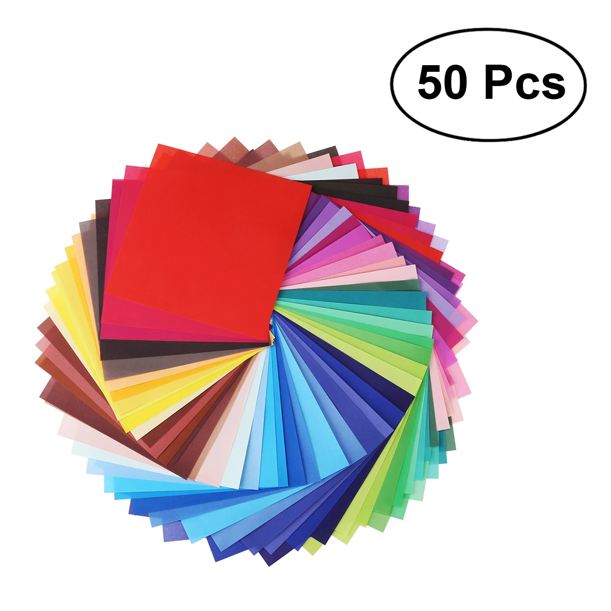 50pcs Craft Square Folding Paper Handmade Coloured Double Sided Origami Paper Mix Color Paper For DIY Kid Gift Paper Cranes
50pcs Craft Square Folding Paper Handmade Coloured Double Sided Origami Paper Mix Color Paper For DIY Kid Gift Paper Cranes