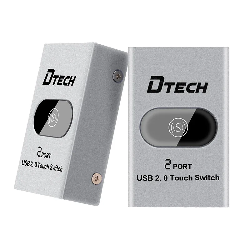 DT-8321 USB2.0 Print Sharing Device USB Switch 2 Port Touch Switch Sharing Device
DT-8321 USB2.0 Print Sharing Device USB Switch 2 Port Touch Switch Sharing Device