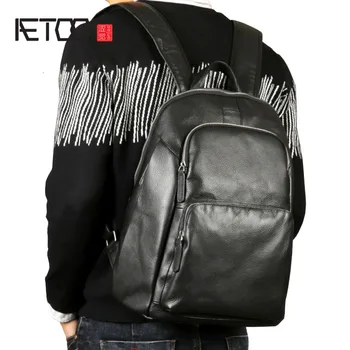 AETOO The first layer of leather shoulder bag male leather backpack vintage new Japan and South Korea leisure business travel co
AETOO The first layer of leather shoulder bag male leather backpack vintage new Japan and South Korea leisure business travel co