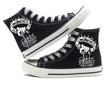 Game of Thrones Printed Flat Canvas Shoes Women Men Casual Shoes Sports Shoes For Halloween Carnival cosplay
Game of Thrones Printed Flat Canvas Shoes Women Men Casual Shoes Sports Shoes For Halloween Carnival cosplay