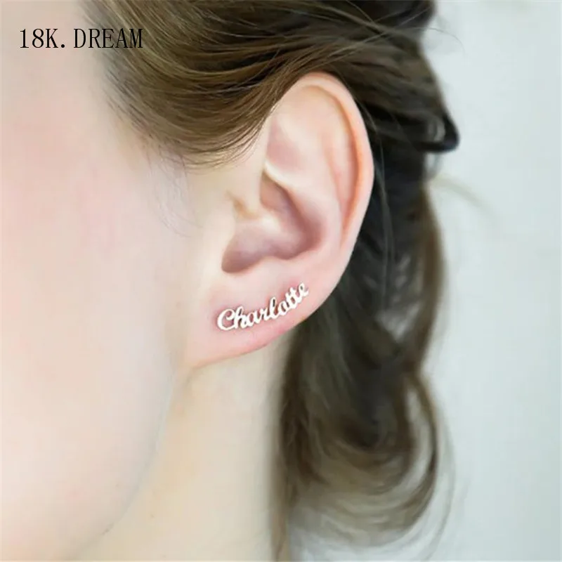 Minimalist Custom Name Earrings Personalized Letter Earrings Initial Cursive Alphabet Jewelry For The Valentine's Day Gift
Minimalist Custom Name Earrings Personalized Letter Earrings Initial Cursive Alphabet Jewelry For The Valentine's Day Gift