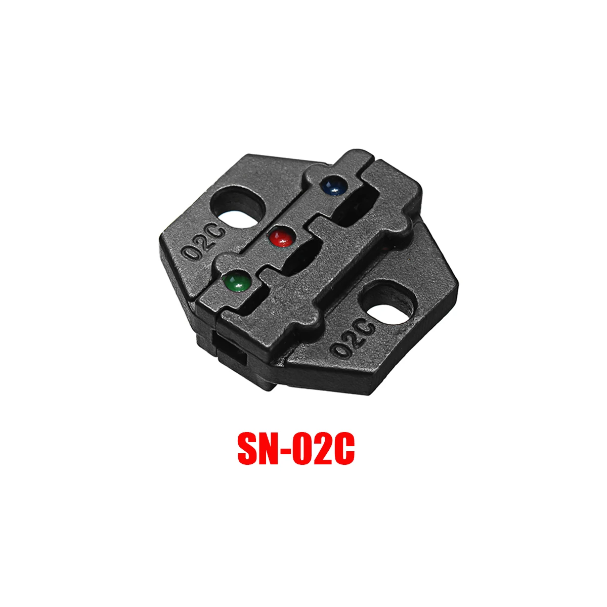 Alloy Steel Die Sets for SN-02C Crimping Plier Series Hand Crimping Tool 0.25-2.5mm2 14-24AWG Jaws
Alloy Steel Die Sets for SN-02C Crimping Plier Series Hand Crimping Tool 0.25-2.5mm2 14-24AWG Jaws