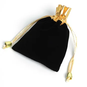 50Pcs Gold Color Top Velvet Drawstring Jewelry Gift Bag 9.5x12cm,Candy Party Holiday New Year Christmas/Wedding Gift Pouch Bag 
50Pcs Gold Color Top Velvet Drawstring Jewelry Gift Bag 9.5x12cm,Candy Party Holiday New Year Christmas/Wedding Gift Pouch Bag