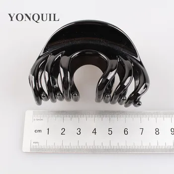 7.5*4CM SIZE Retro black color hair claws plastic jaw hair clips women's plastic hair clips girls accessories 24pcs/lot SYHC35
7.5*4CM SIZE Retro black color hair claws plastic jaw hair clips women's plastic hair clips girls accessories 24pcs/lot SYHC35