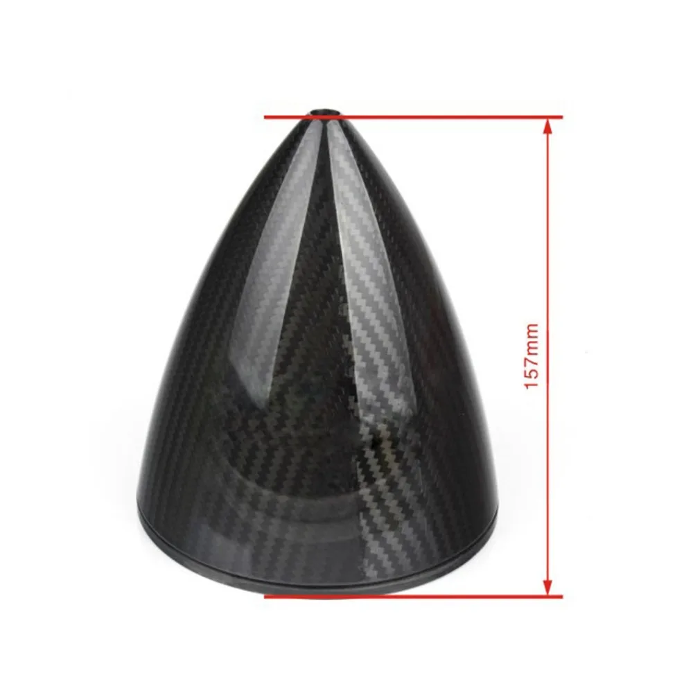1 Piece 5 inch Unslotted Carbon Fiber Spinner For RC Airplane 
1 Piece 5 inch Unslotted Carbon Fiber Spinner For RC Airplane