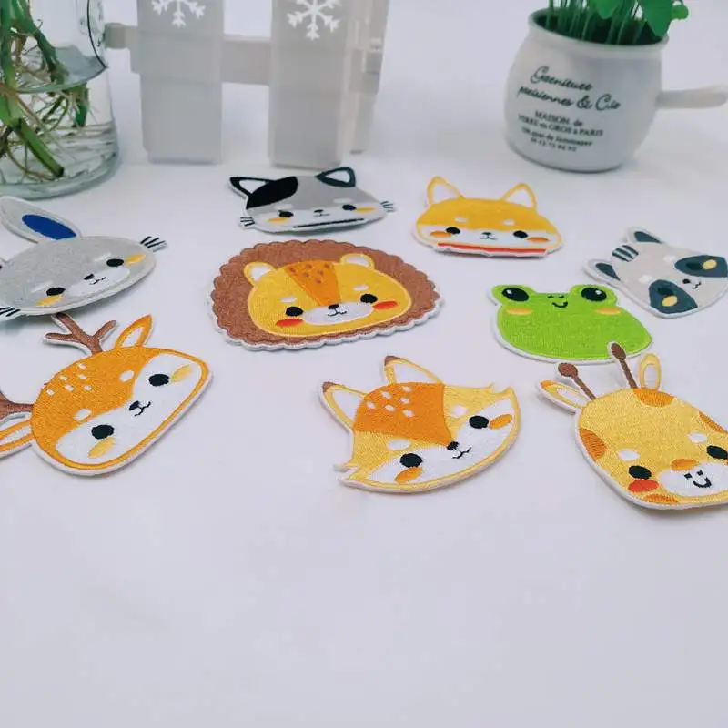 Clothes Sticker Jacket DIY Applique Cute Cartoon Sew Iron On Embroidery Patches Apparel Sewing Fabric For Costume Supplies
Clothes Sticker Jacket DIY Applique Cute Cartoon Sew Iron On Embroidery Patches Apparel Sewing Fabric For Costume Supplies