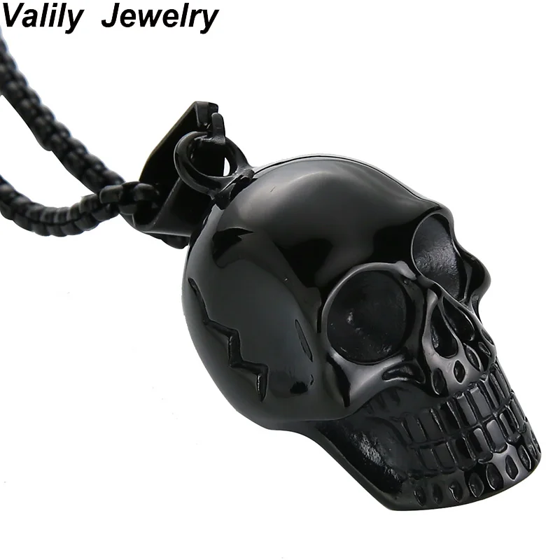 New Biker Motorcycle Enthusiast Black Punk Skull Pendant Necklace,Stainless Steel Men's Charm cool Jewelry Party Gift,
New Biker Motorcycle Enthusiast Black Punk Skull Pendant Necklace,Stainless Steel Men's Charm cool Jewelry Party Gift,
