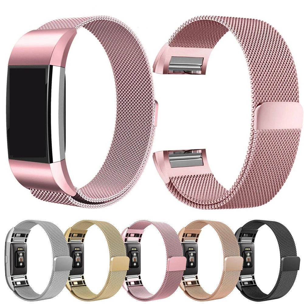 Essidi Milanese Bracelet Strap For Fitbit Charge 2 Smart Band Steel Fitness Bracelet Band Replacement For Fitbit Charge 2
Essidi Milanese Bracelet Strap For Fitbit Charge 2 Smart Band Steel Fitness Bracelet Band Replacement For Fitbit Charge 2