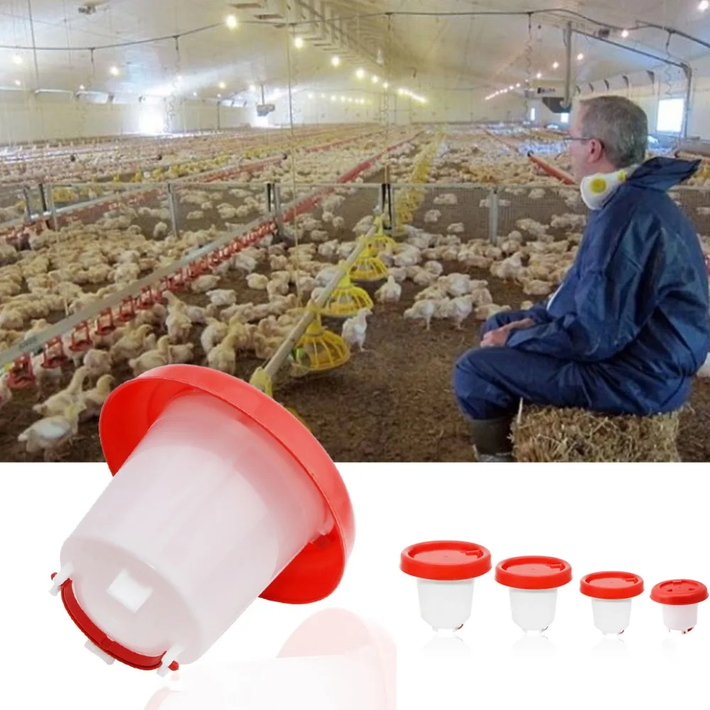 Chicken Drinker Feeder Poultry Chick Hen Quail Bantam Food Water 1.5L/2.5L/4L Farm Animal Feeding Watering Supplies
Chicken Drinker Feeder Poultry Chick Hen Quail Bantam Food Water 1.5L/2.5L/4L Farm Animal Feeding Watering Supplies