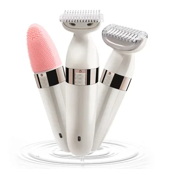 Multifuction Electric Shaver Women Rechargeable Face Body Hair Remover Epilator Four Head Cleaning Machine For Shaving Razors
Multifuction Electric Shaver Women Rechargeable Face Body Hair Remover Epilator Four Head Cleaning Machine For Shaving Razors