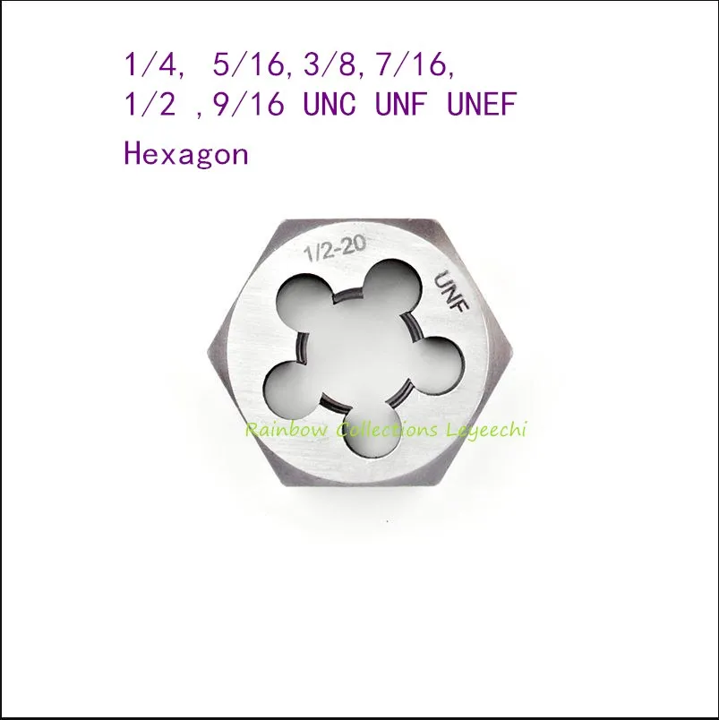 uxcell 2 Pcs 5//16 inches-24 UNF Right Hand Round Die Machine Thread Die Screw Die Tool Threading Die HSS High Speed Steel