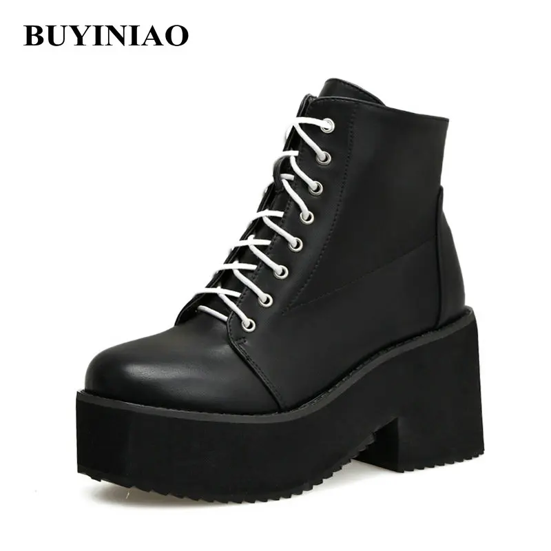 2019 Motorcycle Boots Punk Genuine Leather Thick With Ankle Boots Women's Thick Zipper Boots England Martin Boots
2019 Motorcycle Boots Punk Genuine Leather Thick With Ankle Boots Women's Thick Zipper Boots England Martin Boots