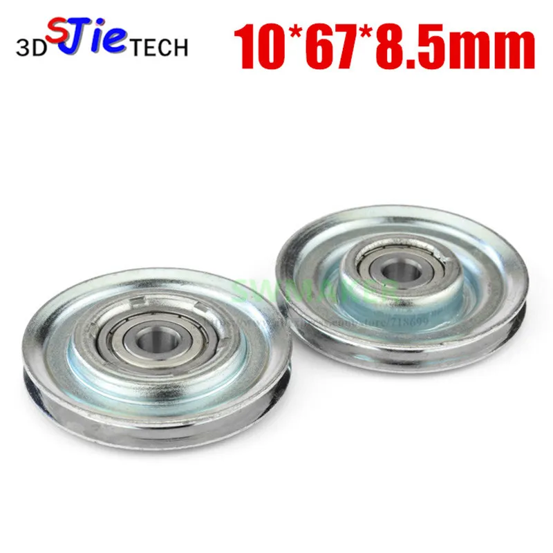 10*67*8.5mm groove U slot V groove lifting wheel, 6200 bearing roller pulley wire rope wheel / elevator door hanging wheel
10*67*8.5mm groove U slot V groove lifting wheel, 6200 bearing roller pulley wire rope wheel / elevator door hanging wheel