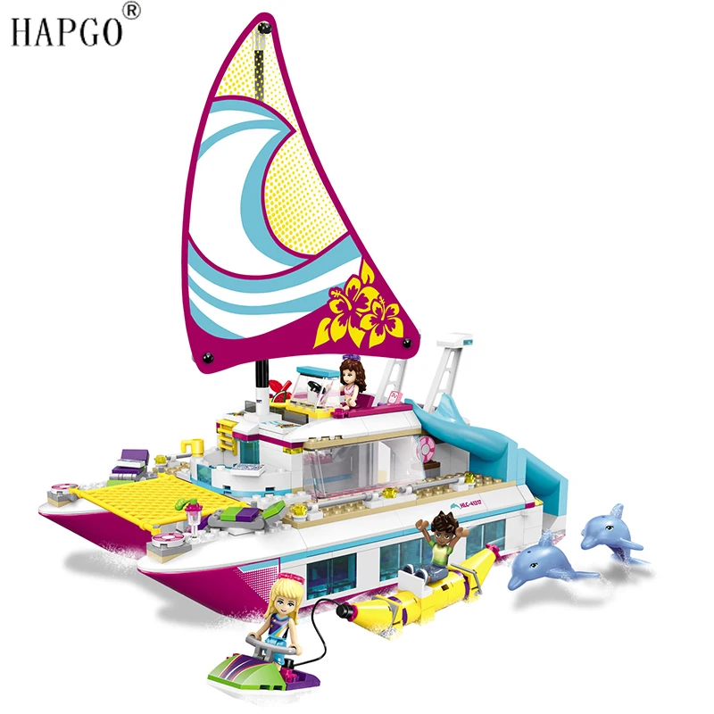 651pcs Girls Series Sunshine Catamaran Buliding Blocks Compatible With Legoingly Friends 41317 Dream Toys For 7-12 Girls Gifts
651pcs Girls Series Sunshine Catamaran Buliding Blocks Compatible With Legoingly Friends 41317 Dream Toys For 7-12 Girls Gifts
