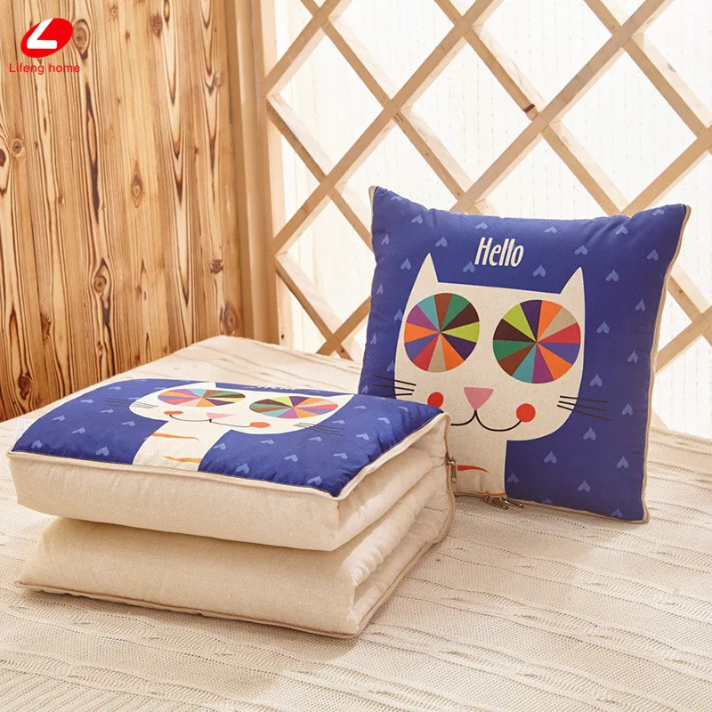 Shape-shift cushion 40*40cm back cushion open size 110*150 summer blanket quilts Car cushion cartoon throw pillow home decor owl
Shape-shift cushion 40*40cm back cushion open size 110*150 summer blanket quilts Car cushion cartoon throw pillow home decor owl