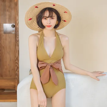 May Women's Swimsuits Swim Suit One Piece Swimming For Women Swimsuit Push Up Clothes 2019 Korean Slender Coloured Underwire Fit
May Women's Swimsuits Swim Suit One Piece Swimming For Women Swimsuit Push Up Clothes 2019 Korean Slender Coloured Underwire Fit