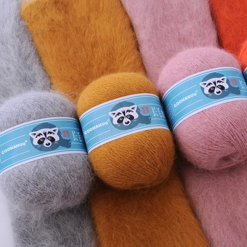 50 g Fine Quality Long Plush Mink Yarn Soft Hand Knitting Thread For Sweater Scarf Warm Home Sewing Supply Yarn For Cold Winter
50 g Fine Quality Long Plush Mink Yarn Soft Hand Knitting Thread For Sweater Scarf Warm Home Sewing Supply Yarn For Cold Winter