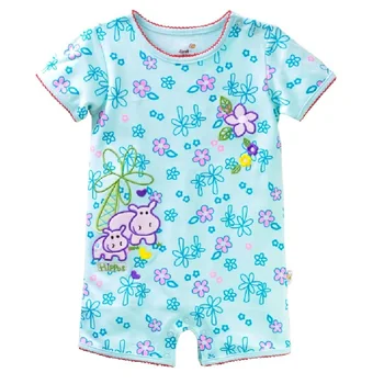 2016 Floral Baby Girls Short Rompers 100% Cotton Soft Hippo Baby Shortalls Coverall Babe Clothes
2016 Floral Baby Girls Short Rompers 100% Cotton Soft Hippo Baby Shortalls Coverall Babe Clothes