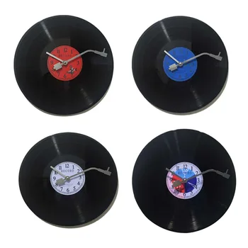 Silent Universal Round Wall Clock Art Black Vinyl CD Clock Great for Home Office Classroom Garage Ornament (AA Battery Operated)
Silent Universal Round Wall Clock Art Black Vinyl CD Clock Great for Home Office Classroom Garage Ornament (AA Battery Operated)