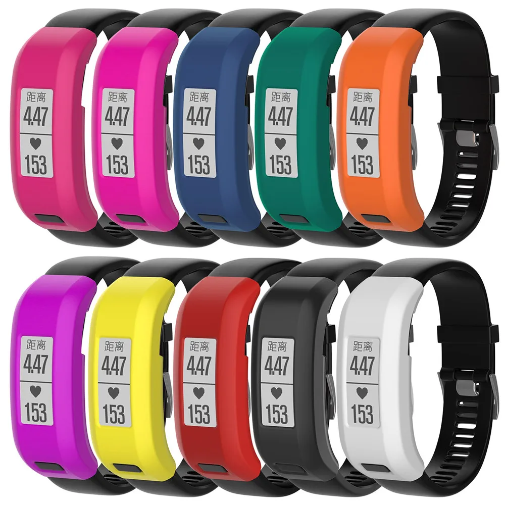 Silicone Protective Shell for Garmin vivosmart HR+Protector Frame Case Fitness Tracker 10 Colors Soft Silicone Smartwatch Cases
Silicone Protective Shell for Garmin vivosmart HR+Protector Frame Case Fitness Tracker 10 Colors Soft Silicone Smartwatch Cases